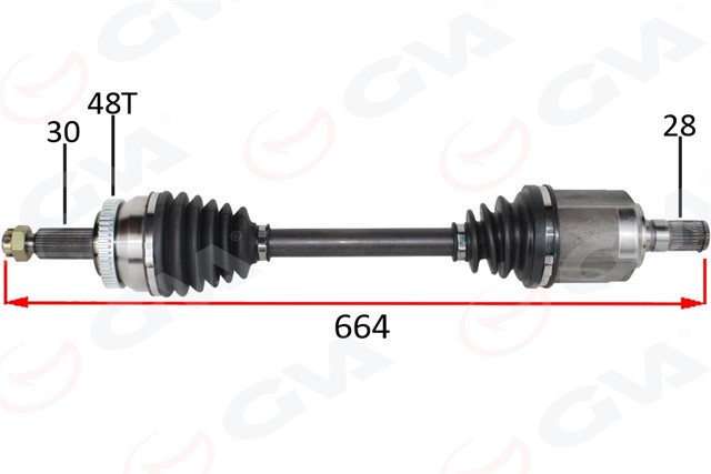 KOMPLE AKS ON SOL ABSLI HYUNDAI IX35 2.0 CRDI A - T 10 - - KIA SPORTAGE 2.0 CRDI A - T 10 - 