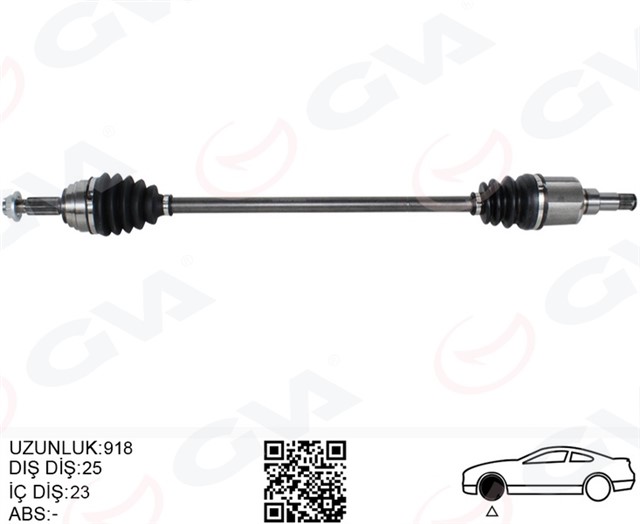 ON AKS KOMPLE SAG FORD YENI COURIER 17 1.5 - 1.6 TDCI - 1.0 ECOBOOST