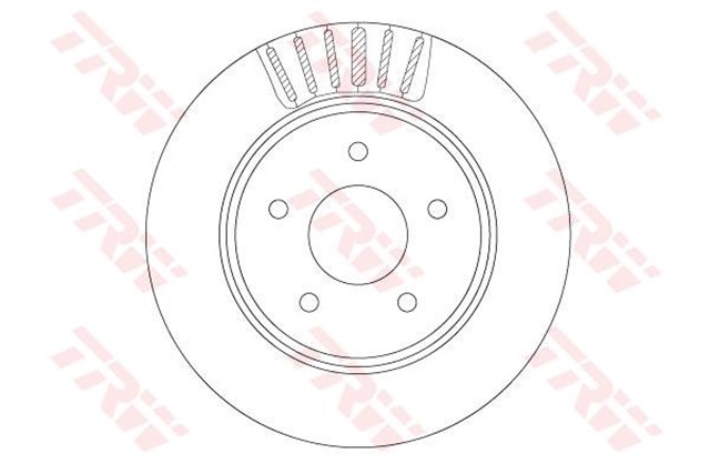 ARKA FREN DISKI RENAULT KOLEOS II 16 NISSAN X - TRAIL III 14 HAVALANDIRMALI 5 DELIK