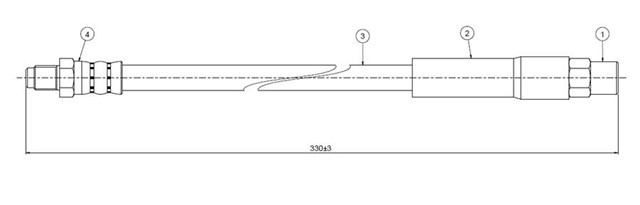 ARKA FREN HORTUMU 3 SERIES E30 82 - 94
