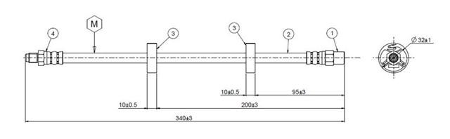ON FREN HORTUMU 100 QUATTRO 85 - 91