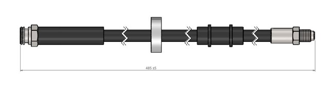 ON FREN HORTUMU BOXER 94 - 02