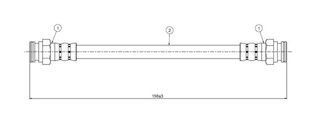 ARKA FREN HORTUMU 500 08