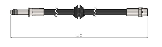 FREN HORTUMU ON BMW E46 Z4 E85 97 07