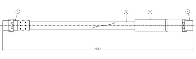 FREN HORTUMU ON A6 94 - - 97