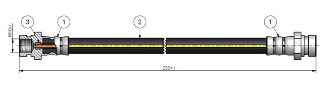 FREN HORTUMU ARKA AYGO 05 - ..