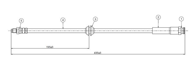 FREN HORTUMU ARKA BOXER 02 - 