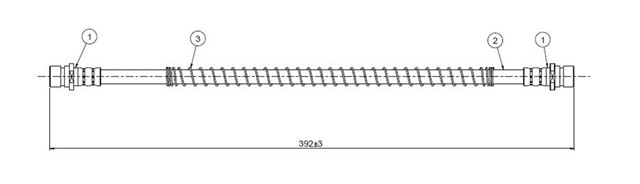 FREN HORTUMU ON RANGE ROVER 91 - .
