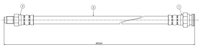 FREN HORTUMU ON BX 82 - 93