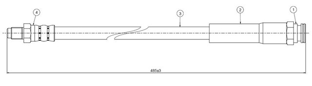 FREN HORTUMU ON BOXER 94 - .