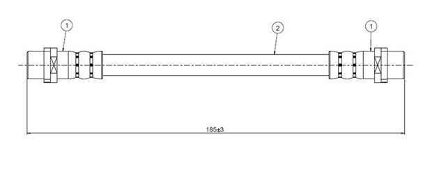 FREN HORTUMU ARKA A8 94.