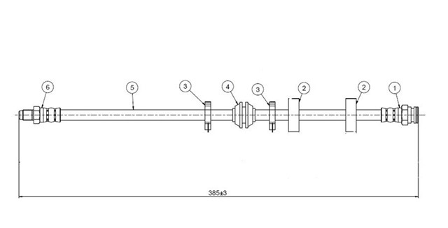 FREN HORTUMU ON DELTA 93 - 