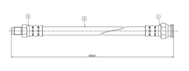 FREN HORTUMU ARKA BOXER 94 - .