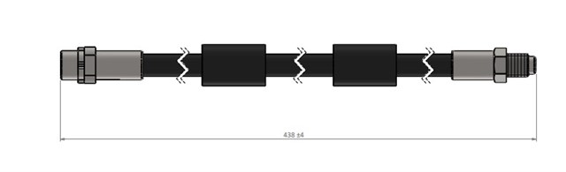 FREN HORTUMU ON 5 SERIES E39 96 - 03