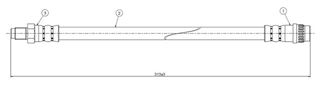 FREN HORTUMU ON 19 TUTTI - ALL MODELS 96 - .