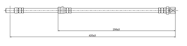FREN HORTUMU ON OMEGA A 86 - .
