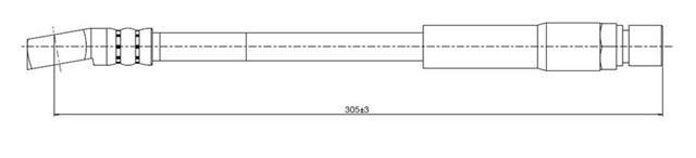 FREN HORTUMU ON NOVA - CORSA 85 - 92