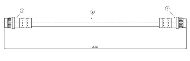 FREN HORTUMU ARKA NEVADA 86 - 