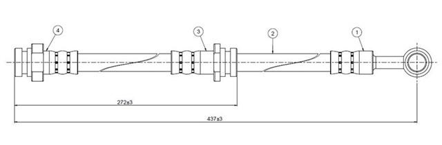 FREN HORTUMU ON ALTO 1.0 94 - 