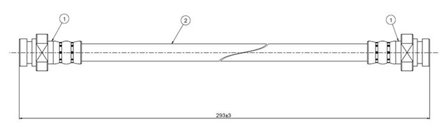 FREN HORTUMU ARKA SUNNY B12.N13 86 - 92