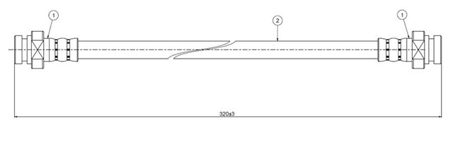 FREN HORTUMU ON SUNNY B310 78 - 82