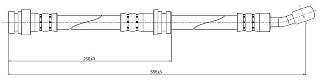 FREN HORTUMU ON SUPER CARRY SK410 86 - 