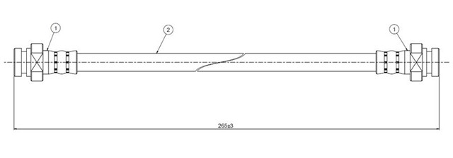 FREN HORTUMU ARKA ALTO 1.0 94 - 