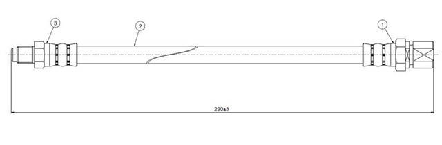 FREN HORTUMU ARKA TRANSPORTER 68 - 79