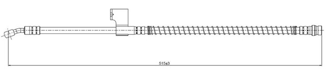 FREN HORTUMU ON LANTRA KOMBI COUP 96 - 