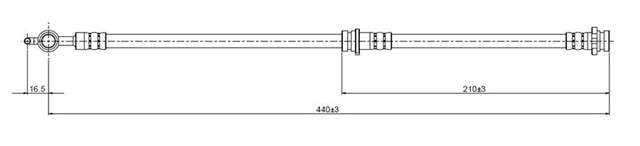 FREN HORTUMU ON FRONTERA 91 - 