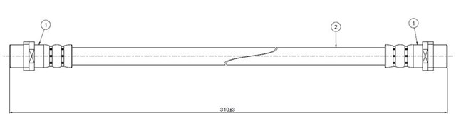 FREN HORTUMU ON A4 94