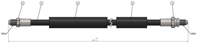 FREN HORTUMU ARKA PUMA EC . ST 91 - 02