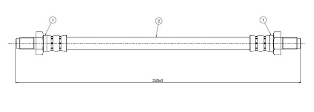 FREN HORTUMU ON HI - LUX LN - RN - 30 41 79 - 83