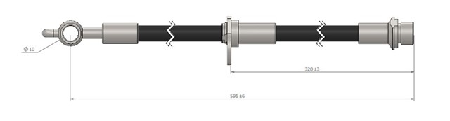 FREN HORTUMU SAG ON PRIUS 03 - 09