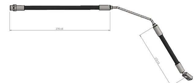 FREN HORTUMU SOL ARKA X5 E53 00 - ..