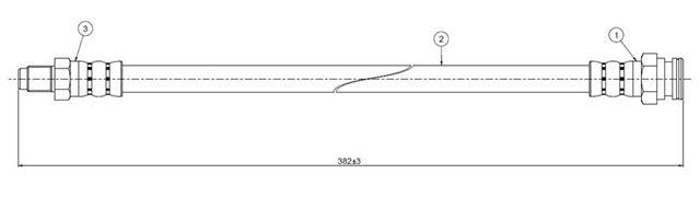 FREN HORTUMU ARKA BOXER 94 - 02
