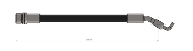 FREN HORTUMU ARKA COROLLA 06 - 