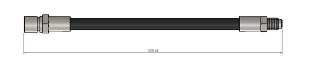 FREN HORTUMU ARKA MAGGIOL - BEETLE 1302 1303 1303S 70 - 75