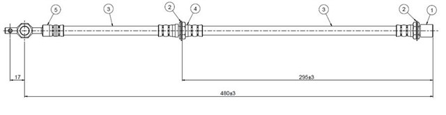 FREN HORTUMU ON CORONA CT - ST - 150 - 151 84 - 
