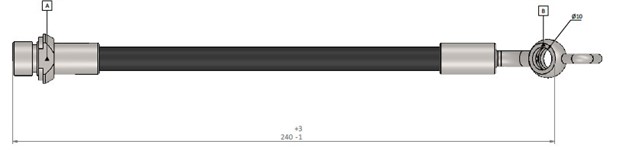 FREN HORTUMU ARKA VERSO ZDE12 - CDE12 02 - 07