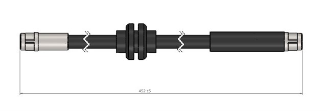 FREN HORTUMU ON MERCEDES E - CLASS W211 S211
