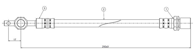 FREN HORTUMU ON LITE - ACE 87 - 92
