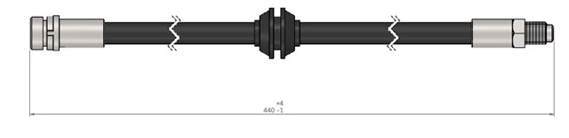 FREN HORTUMU ARKA FOCUS DAW.DBW SEDAN. STATION WAGON 98 - 04