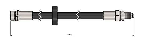 FREN HORTUMU ARKA MONDEO I I 97 - 01