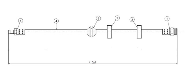 FREN HORTUMU ON DELTA 93 - 