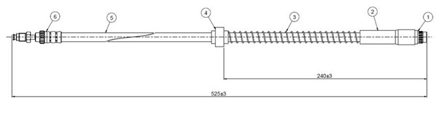 FREN HORTUMU ON EXPERT ALL MODELS - 806 96 - .