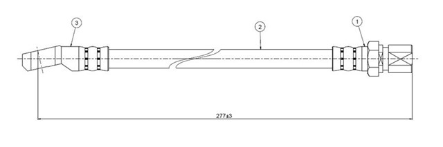 FREN HORTUMU ON 126 72 - 00