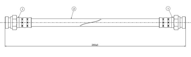 FREN HORTUMU ARKA PREMACY 99 - 05