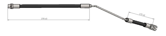 FREN HORTUMU SAG ARKA X5 E53 00 - ..