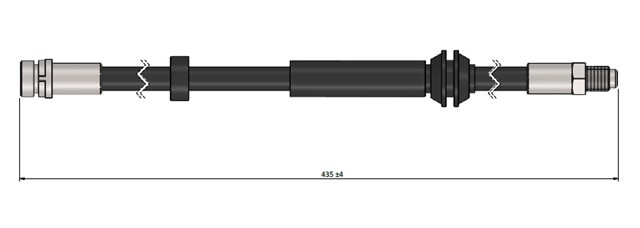 FREN HORTUMU ARKA FOCUS 98 - 04